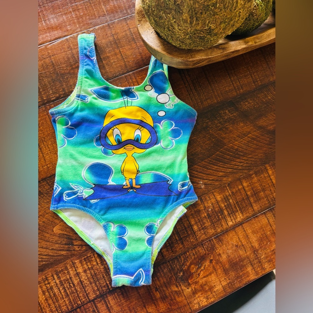 Vintage Looney Tunes Tweety Swimsuit